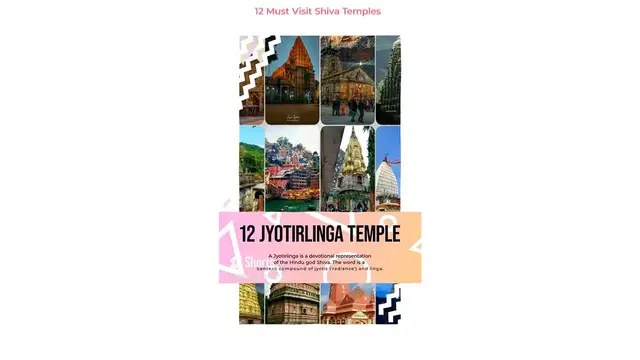 'Video thumbnail for 12 Jyotirlinga Temples'