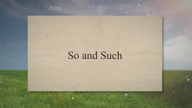 Video thumbnail for English Grammar: So and Such