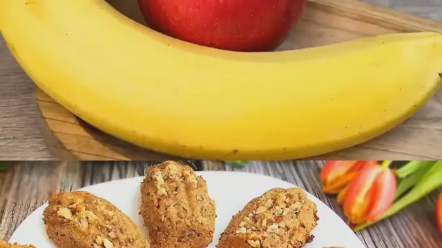 Video thumbnail for Delightful Apple Banana Baked Oatmeal with Nuts Recipe