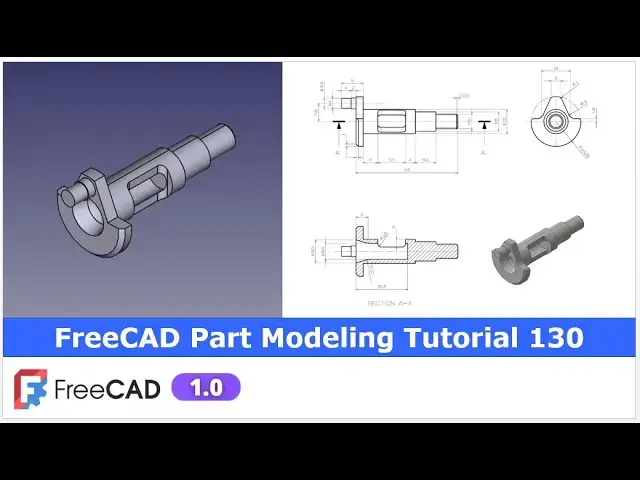 'Video thumbnail for FreeCAD Part Modeling Tutorial 130 | FreeCAD Tutorial | Mechnexus |'