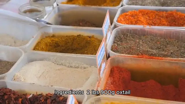 'Video thumbnail for Jamaican oxtail recipe'