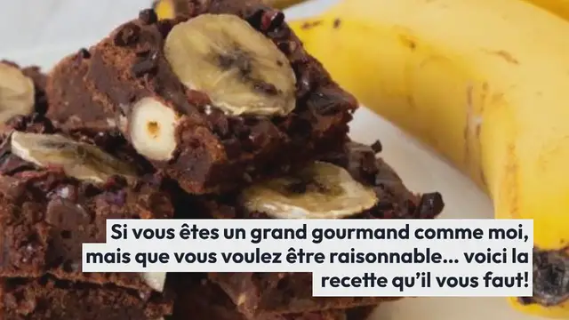 Video thumbnail for Brownie à la poudre de banane