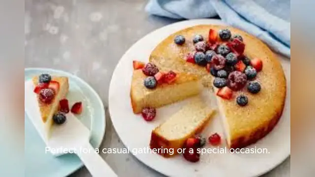 Video thumbnail for simple cake recipe