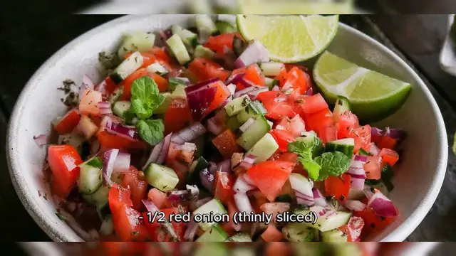 Video thumbnail for Afghan salad Recipe