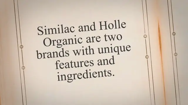 Video thumbnail for Similac Vs Holle (A Complete Buying Guide 2023)