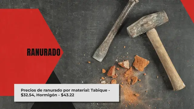 'Video thumbnail for Precio Unitario de Ranurado de Muro'