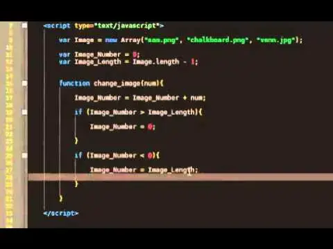 'Video thumbnail for How to make a simple Javascript Slideshow with simple step by step'