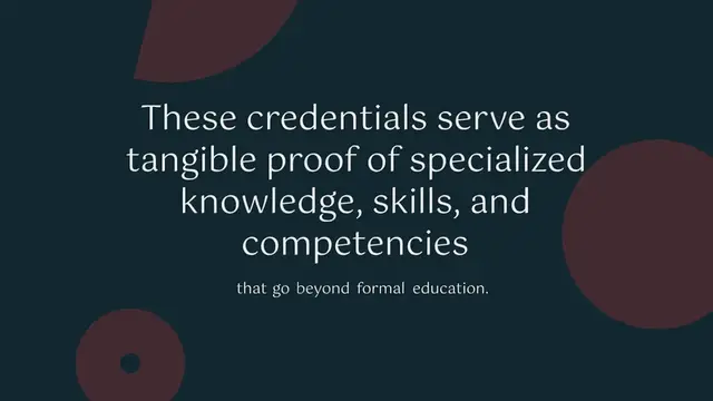 Video thumbnail for The Role of U.S. Professional Certifications in Career Advancement