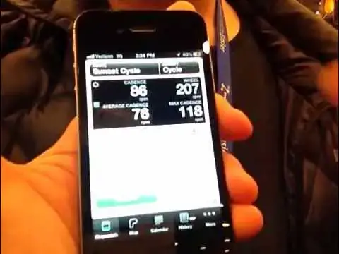 Video thumbnail for Sneak peek at V. 7 of Abvio's Cyclemeter app