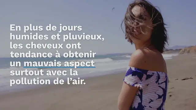 Video thumbnail for 4 astuces pour avoir de beaux cheveux soyeux même les jours de pluies