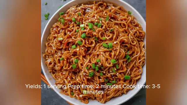 Video thumbnail for instant ramen recipe