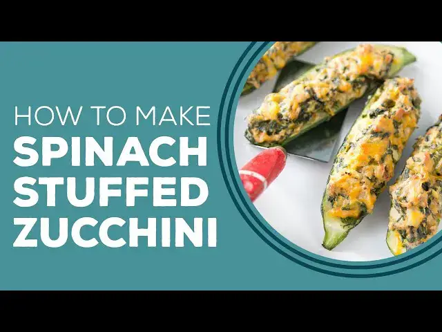 Video thumbnail for Spinach Stuffed Zucchini Boats - Blast from the Past