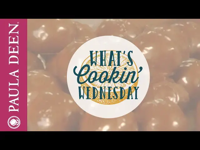 Video thumbnail for Paula Deen Almond Chocolate Balls Recipe - What's cooking Wednesday