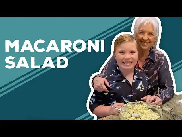 Video thumbnail for Quarantine Cooking: Macaroni Salad Recipe