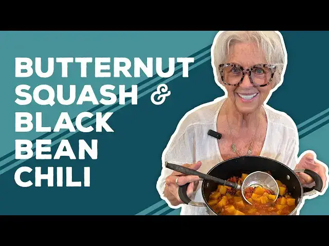 Video thumbnail for Love & Best Dishes: Butternut Squash and Black Bean Chili Recipe | Fall Recipes for a Crowd