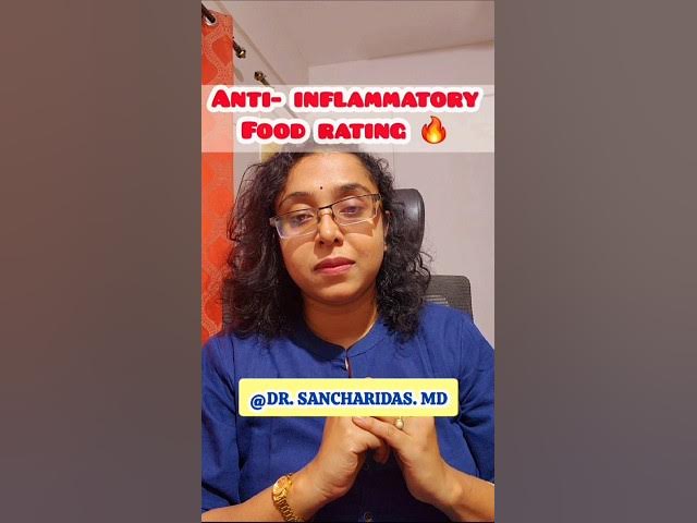 Video thumbnail for Anti- inflammatory Food Rating 🔥