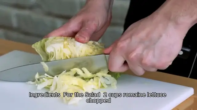 Video thumbnail for chopped salad recipe