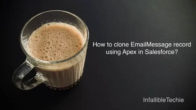 'Video thumbnail for Clone EmailMessage record using Apex in Salesforce'
