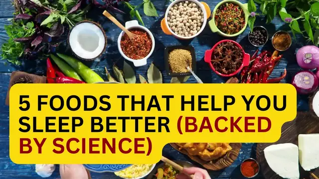 'Video thumbnail for 5 Foods That Help You Sleep Better (Backed by Science)'