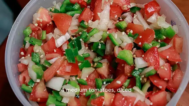 Video thumbnail for pico de gallo recipe