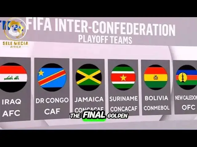 Video thumbnail for 2026 World Cup: Full List of Fixtures as Intercontinental Playoffs Draws Confirmed-Sele Media Africa