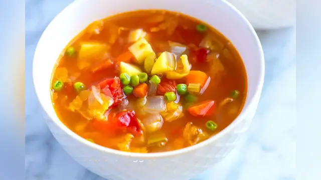 Video thumbnail for recipe for vegetable soup