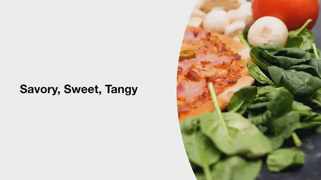 Video thumbnail for Beef and Pear Pizza with Gorgonzola