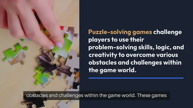 Video thumbnail for Puzzle Solving Games
