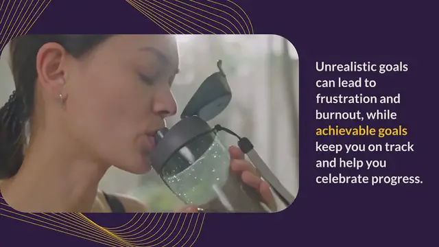 Video thumbnail for Setting Realistic Fitness Goals