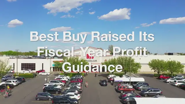 Video thumbnail for Best Buy raises full-year profit guidance after earnings and revenue beat