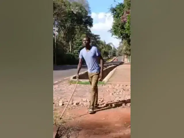 Video thumbnail for He Saves BLIND Man #johnselephilip #funny