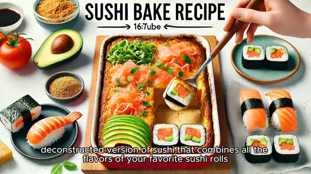 'Video thumbnail for Sushi Bake Recipe'