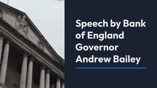 Video thumbnail for Bank of England’s Bailey: ‘More restrictive policy’ could still be needed due to labor market shocks