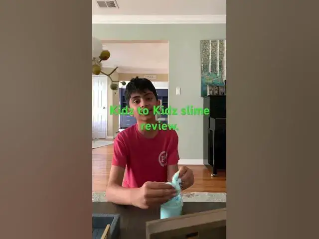 'Video thumbnail for Kidz to Kidz slime review.'