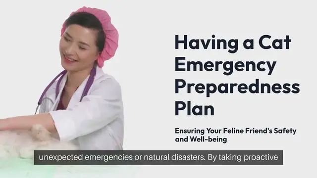 Video thumbnail for Cat Emergency Preparedness Plan