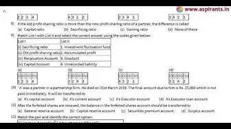 Video thumbnail for 12th Accountancy Quarterly Exam Model Question Paper 2019-20 | Coimbatore District | English Medium