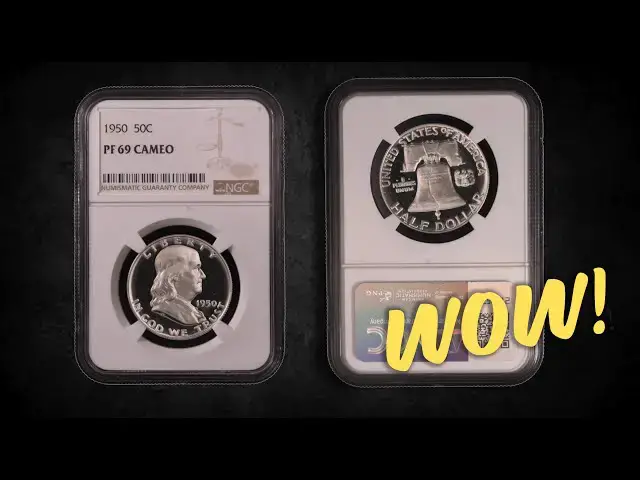 'Video thumbnail for Rick Tomaska Discusses the World's Finest 1950 Proof Franklin Half Dollar'