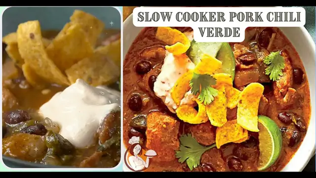 Video thumbnail for Slow Cooker Pork Chili Verde