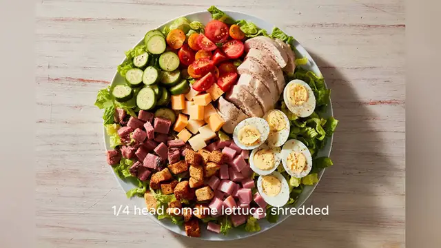 Video thumbnail for chef salad recipe