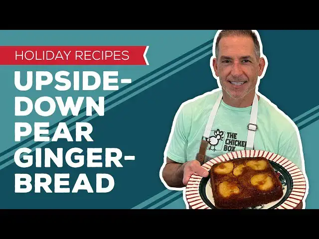 Video thumbnail for Holiday Cooking & Baking Recipes: Upside-Down Pear Gingerbread Recipe | Gingerbread Cake Ideas