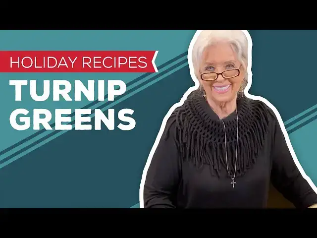 Video thumbnail for Holiday Recipes: Turnip & Mustard Greens Recipe