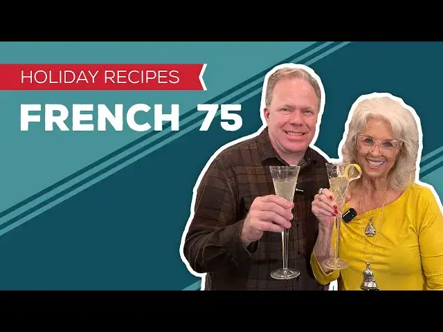 Video thumbnail for Holiday Cooking & Baking: French 75 Recipe | New Years Eve Cocktail Drink Ideas