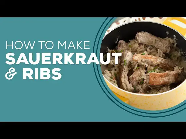 Video thumbnail for Blast from the Past: Sauerkraut and Ribs Recipe | One Pot Dinner Ideas
