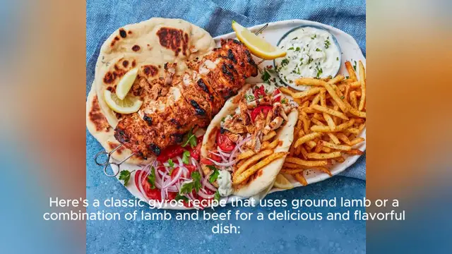 Video thumbnail for gyros recipe