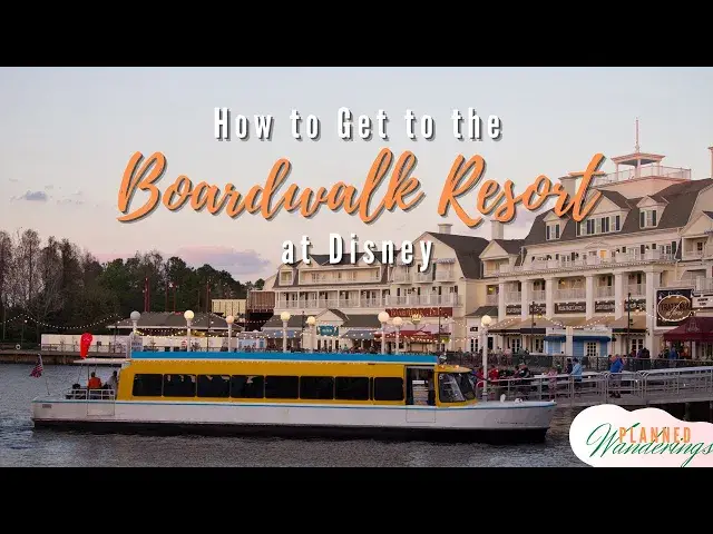 Video thumbnail for How to Get to Disney's Boardwalk Resort