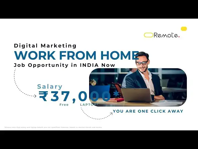 Video thumbnail for Full-Time Remote Digital Marketing Executive Job | Work From Home Anywhere in India | Apply Now!