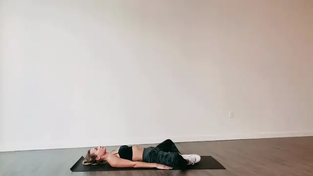 'Video thumbnail for Reclining Bound Angle Pose'