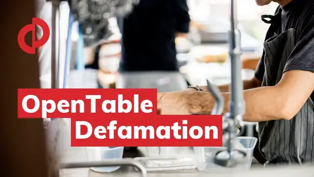 Video thumbnail for OpenTable reviews: Opentable.com allows their users to defame and lie