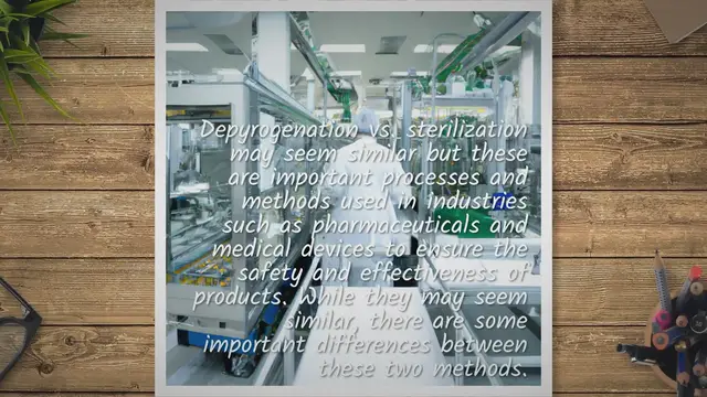 Video thumbnail for Depyrogenation vs. Sterilization; Understanding the Differences and Methods with Example
