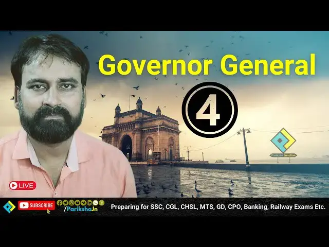 Video thumbnail for Governor General of India | #Parikshajn | #ParikshaJunction | #MuftShiksha | Part-4